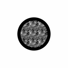 Rosco Blowing Sands 78450 Standard Steel Gobo