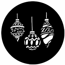 Rosco Christmas Ornaments Baubles 77942