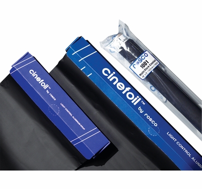 Rosco Cinefoil 36" x 25ft Blackwrap Black Aluminum Foil