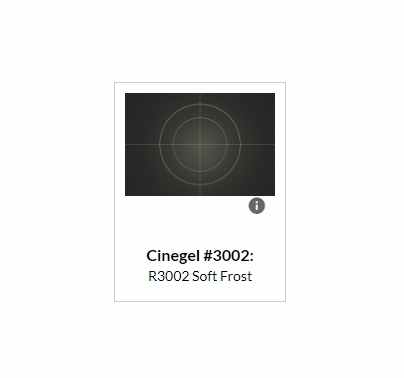 Rosco Cinegel 3002 Soft Frost Diffusion Filter Roll