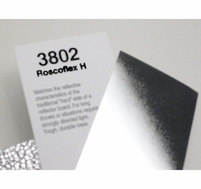 Rosco Cinegel 3802 Flex H Hard Silver Reflector Roll 48" x 25'