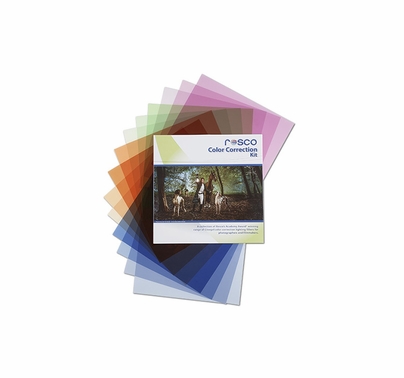 Rosco Cinegel Color Correction Gel Pack (16) 12x12 in Sheets
