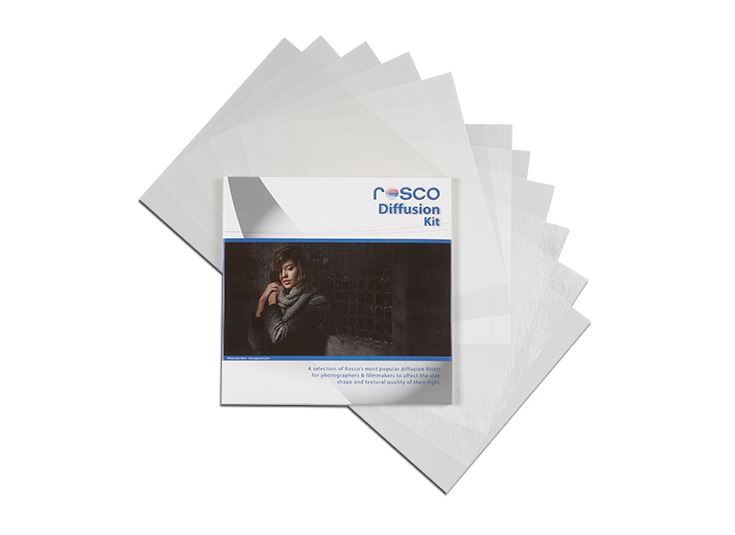 Rosco Cinegel Diffusion Gel Filter Pack (15) 12"x12" Sheets Rosco