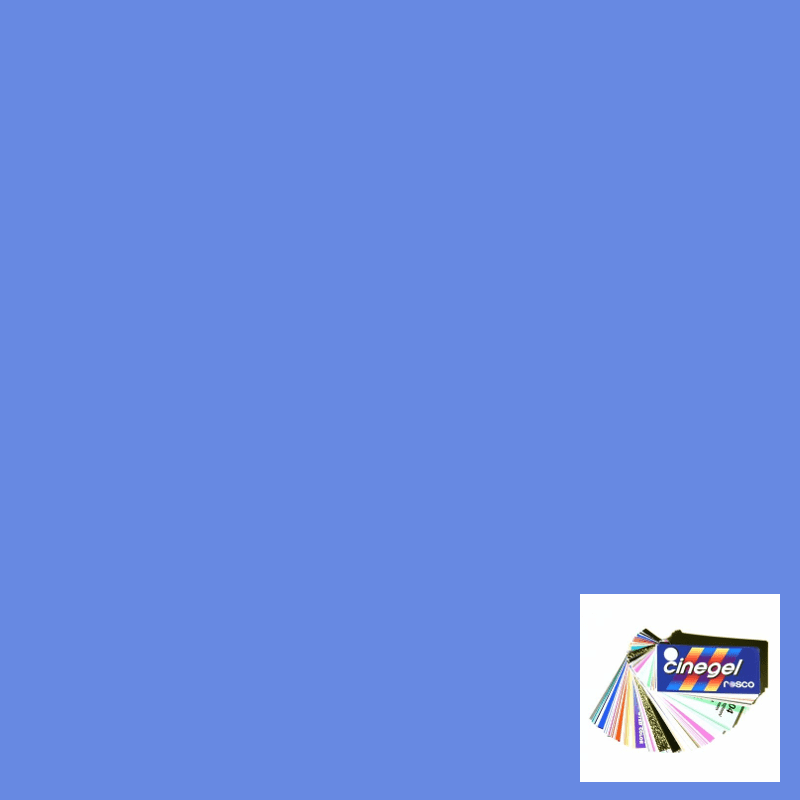 Rosco Cinegel Third CTB Blue 1/3 Blue Sheet 3206 Rosco Cinegel Lighting Gel Sheets