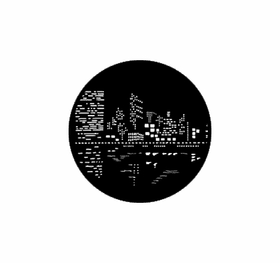 Rosco City Lights 2 79023 Standard Steel Gobo