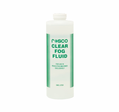 Rosco Clear Fog Fluid, Liter,  200086000034