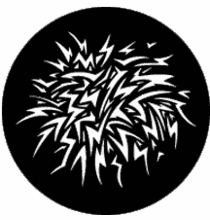 Rosco Crackle 77418 Standard Steel Gobo