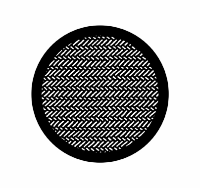 Rosco Denim 78442 Standard Steel Gobo