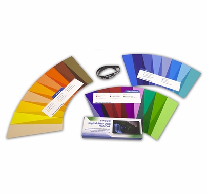 Rosco Digital After Dark Flash Pack Lighting Gel Kit 1.5 x 5.5 in