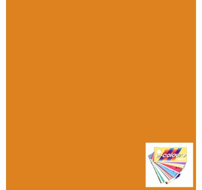 Rosco E Colour 020 Medium Amber Lighting Gel Sheet 21 x 24 Inch