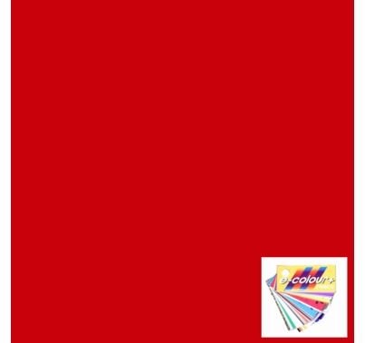 Rosco E Colour 026 Bright Red Lighting Gel Filter Sheet 21 x 24 Inch