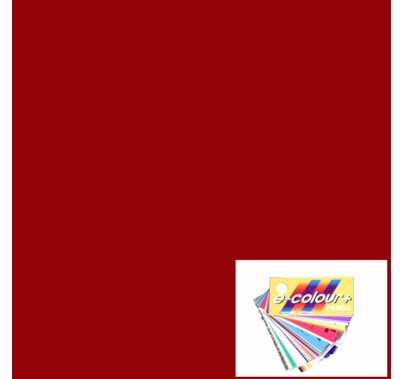 Rosco E Colour 027 Medium Red Gel Lighting Filter Sheet