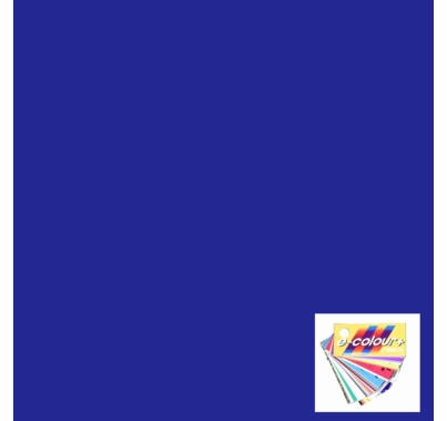 Rosco E Colour 120 Deep Blue Lighting Filter Gel Sheet 21"x24"
