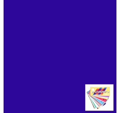 Rosco E Colour 181 Congo Blue Gel Filter Sheet 10 x 12 Inch