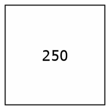 Rosco E Colour 250 Half White Diffusion 4'x4' Gel Sheet