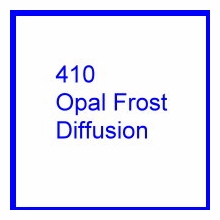 Rosco E Colour 410 Opal Frost Diffusion Gel Filter Sheet 10 x 12 Inch