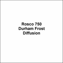 Rosco E Colour 750 Durham Frost Diffusion Lighting Gel Sheet