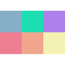 Rosco E Colour Pastel Lighting Gel Filter Pack (6) Sheets 10"x12"