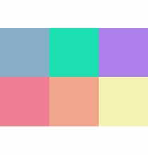 Rosco E Colour Pastel Lighting Gel Filter Pack (6) Sheets 10"x12"