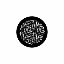 Rosco Egg Dots 78439 Standard Steel Gobo