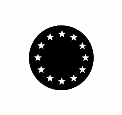 Rosco European Stars 77438 Standard Steel Gobo