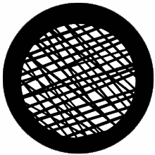 Rosco Fine Mesh 77710 Standard Steel Gobo