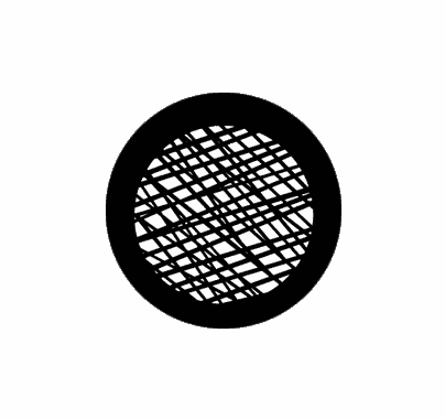 Rosco Fine Mesh 77710 Standard Steel Gobo