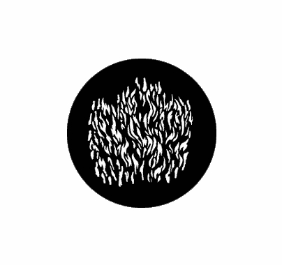 Rosco Flames 4 Steel Gobo 77960