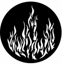 Rosco Flames Steel Gobo 77175