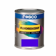 Rosco Fluorescent Paint Blue 5784 | Pint