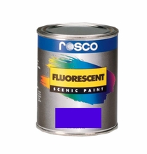 Rosco Fluorescent Paint Blue 5784 | Pint