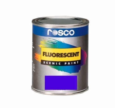 Rosco Fluorescent Paint Blue 5784 | Gallon