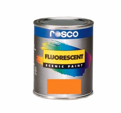Rosco Fluorescent Paint Orange 5781 | Gallon