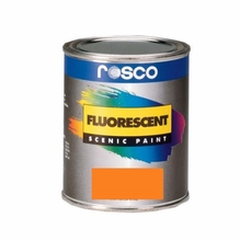Rosco Fluorescent Paint Orange 5781 | Gallon