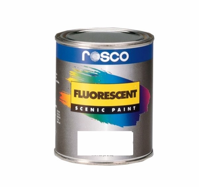Rosco Fluorescent Paint, White, Pint, 5779