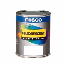 Rosco Fluorescent Paint, White, Pint, 5779