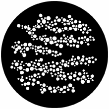 Rosco Foam Dots Standard Steel Gobo 78242