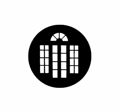 Rosco French Doors Steel Gobo 77976