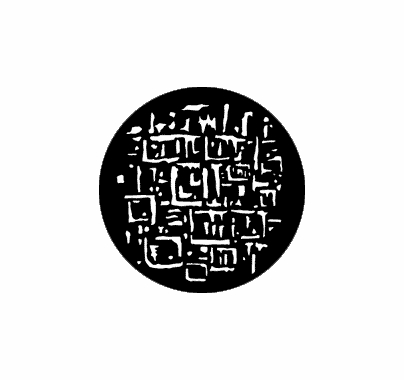 Rosco Glass Brick 77563 Standard Steel Gobo