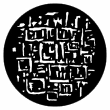 Rosco Glass Brick 77563 Standard Steel Gobo