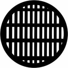 Rosco Grating Standard Steel Gobo Pattern 77756