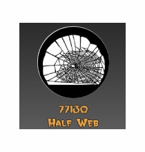 Rosco Half Spider Web 77130 Standard Steel Gobo