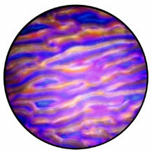 Rosco Indigo Ripple Color Wave Glass Gobo Pattern B Size 33105