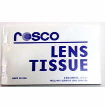 Rosco Lens Tissue 4"x6" 100 Sheet Booklet