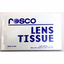 Rosco Lens Tissue 4"x6" 100 Sheet Booklet