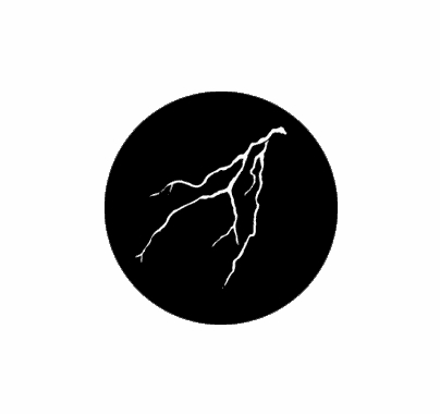 Rosco Lightning Steel Gobo 77177