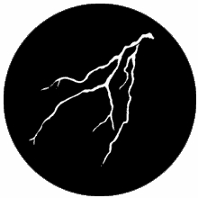 Rosco Lightning Steel Gobo 77177