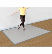 Rosco Marley Mat&trade; Home Studio Dance Floor Kit|Grey