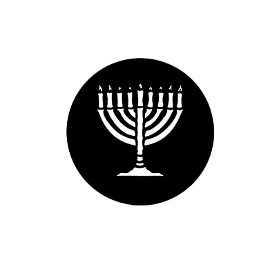 Rosco Menorah Steel Gobo 78007