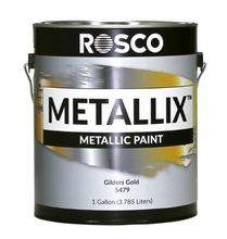 Rosco Metallix Paint 5479 Gilders Gold | Gallon
